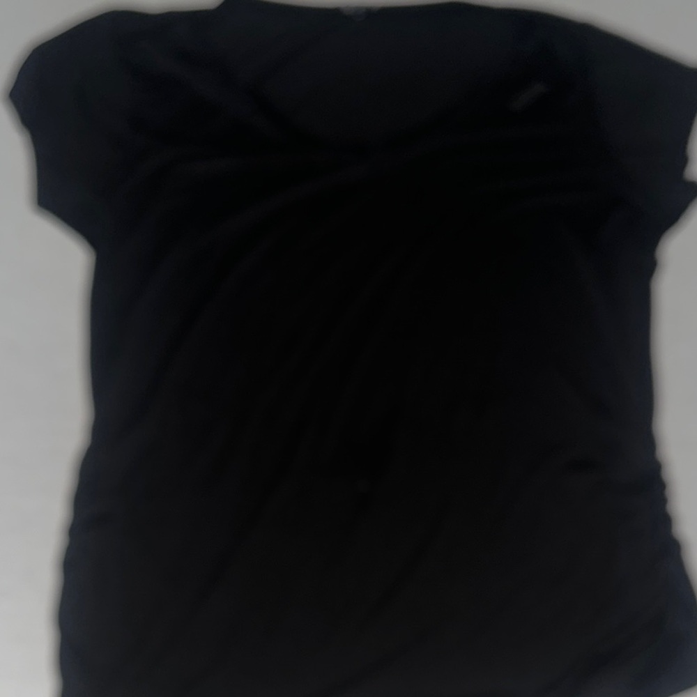 Classic Black Womens Size 3X Rouge Collection Top.